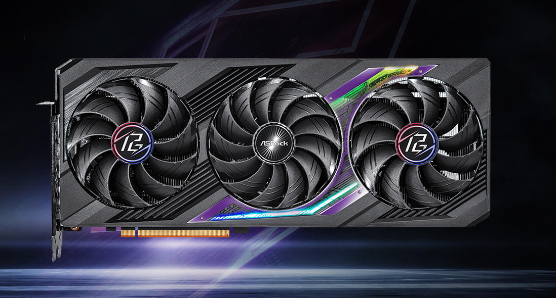 ASRock Phantom Gaming Radeon RX 7700 XT Video Card RX7700XT ASRock Phantom Gaming Radeon RX 7700 XT Video Card RX7700XT